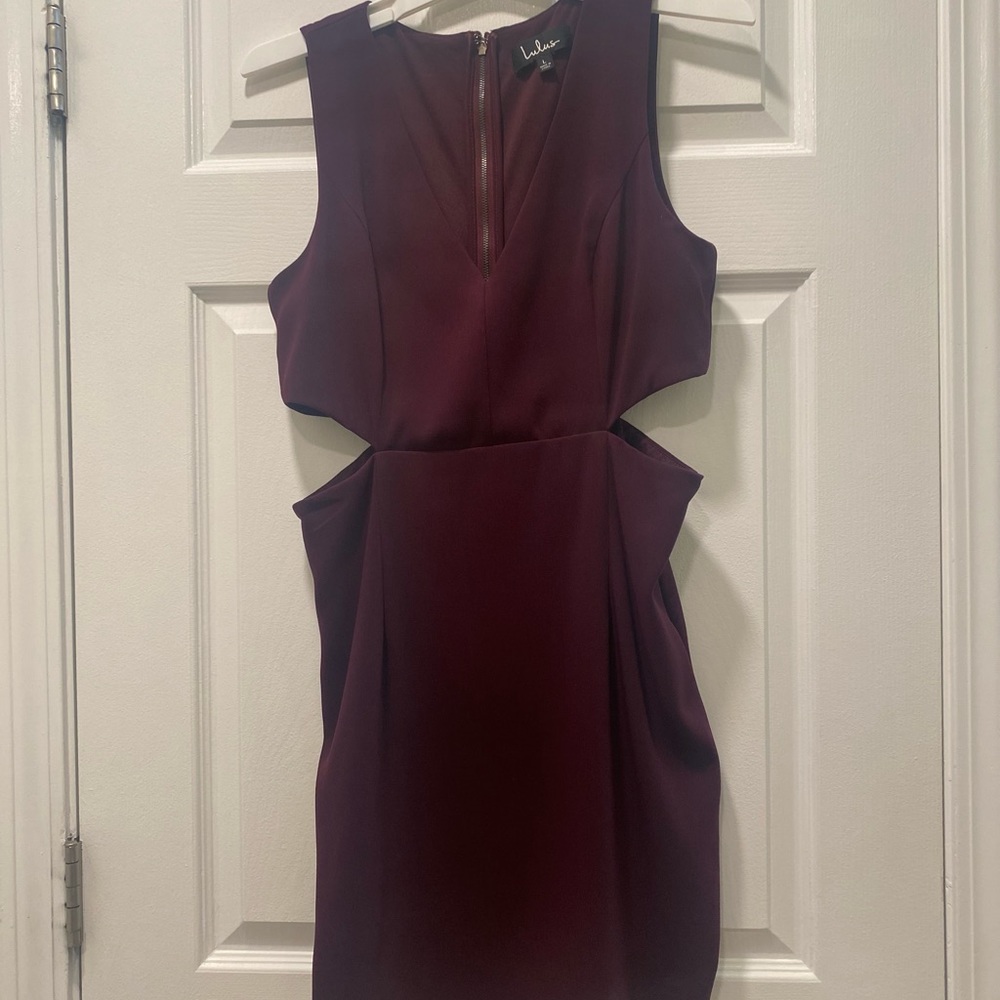 Maroon/Plum Lulus Mini Dress